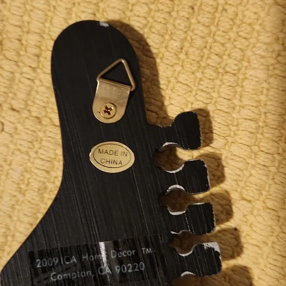Guitar Headstock Wall Hooks Set Of 3 - Picture 10 of 15